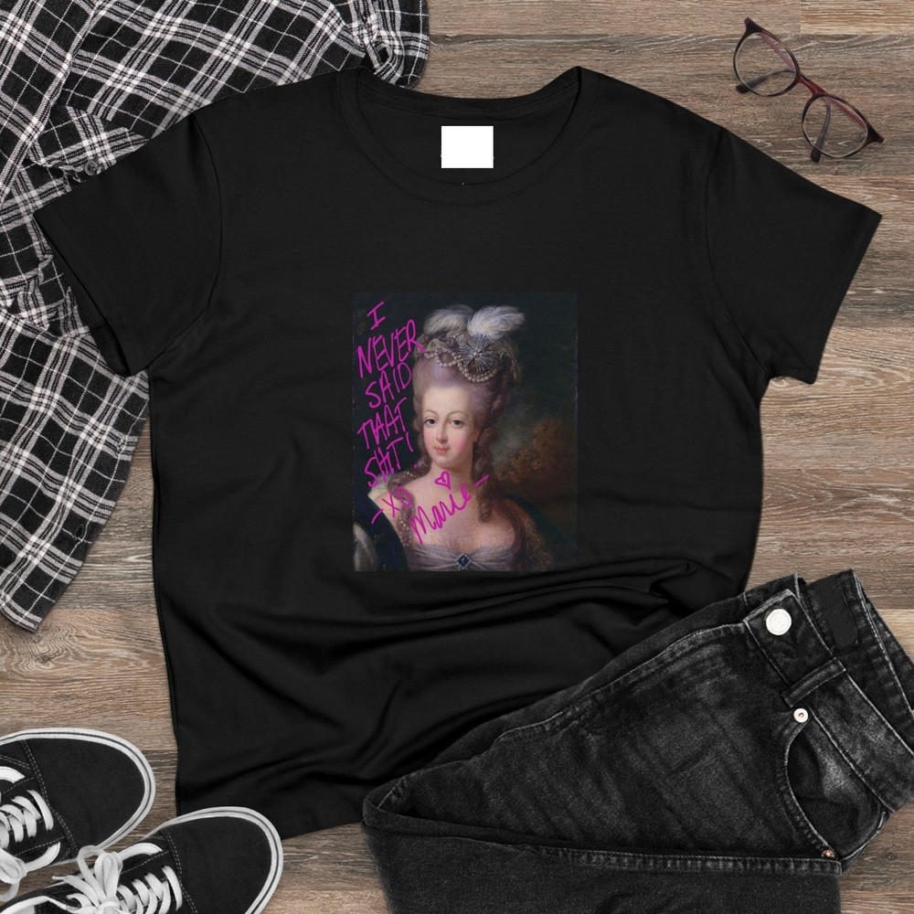 Marie Antoinette Black Shirt